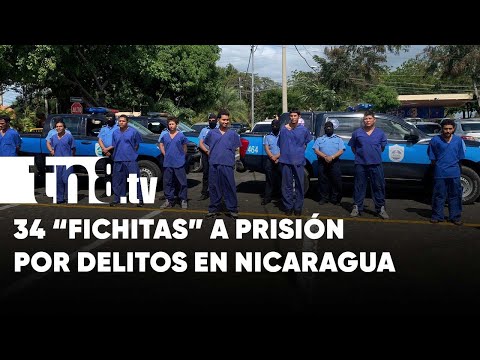 Capturan a 34 presuntos delincuentes en Nicaragua