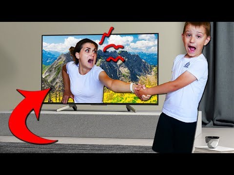 MOM IS INSIDE OUR TV FUNNY VIDEO FOR KIDS ON DIDIKA WORLD 2019