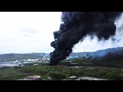 Fire breaks out at Ecuador's biggest oil refinery | AFP