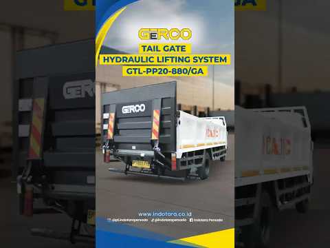 GERCO HEAVY DUTY TAIL LIFT GTL-PP20-880/GA | SOLUSI ANGKAT BEBAN HINGGA 2 TON #shorts