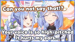 Pekomama is back and already roasting her daughter on stream