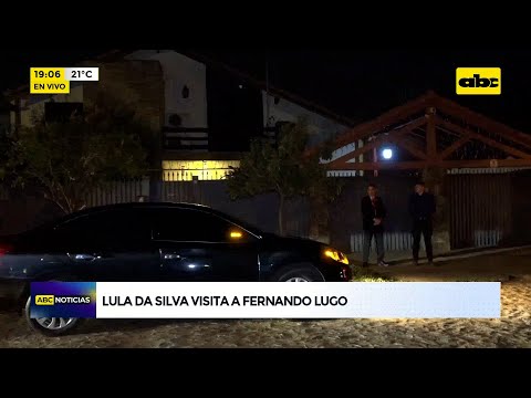 Lula da Silva visita a Fernando Lugo