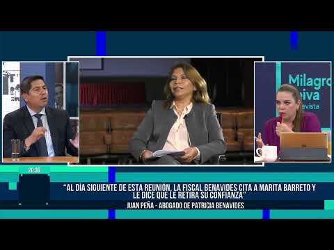 Milagros Leiva Entrevista - ENE 16 - 2/4 - 14 FISCALES FIRMARON ACTA DE RETIRO DE CONFIANZA | Willax