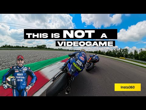 Onboard in Cremona Circuit with the Yamaha R7 Canepa & Locatelli | Insta360 X4