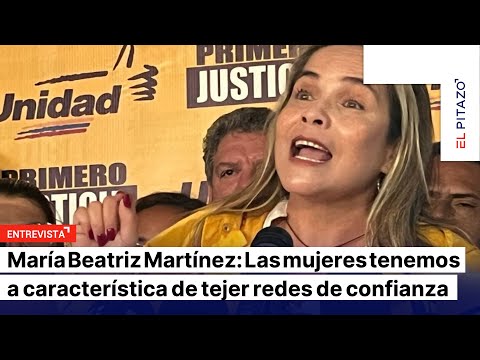 #ElPitazoEnVivo  Entrevista a María Beatriz Martínez, Presidenta de Primero Justicia