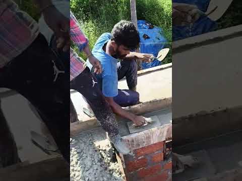 ലിന്റൽ വർക്ക്‌ 🥰 #shortvideo #youtubeshorts #construction #home #house
