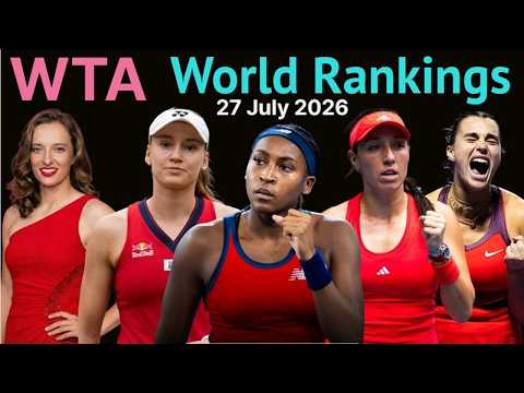 WTA Tennis World Rankings Updated, 27 July 2026. Titles for Lilli Tagger, Tamara Korpatsch