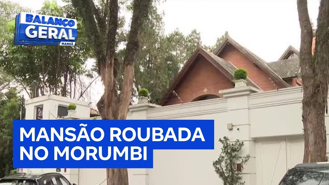 Criminosos invadem mansão no Morumbi e roubam cofre