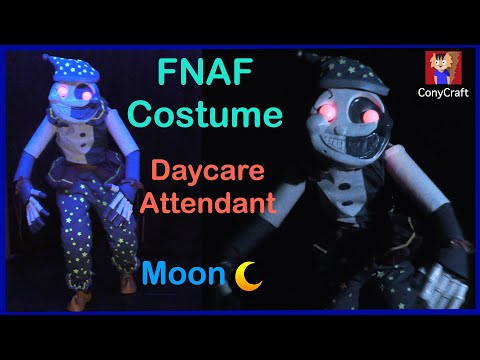 Making a FNAF Costume! MOON Daycare Attendant Cosplay