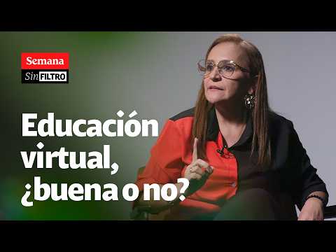 Profe Mónica: “Para mí la EDUCACIÓN VIRTUAL no es buena, mejor presencial” | Sin Filtro