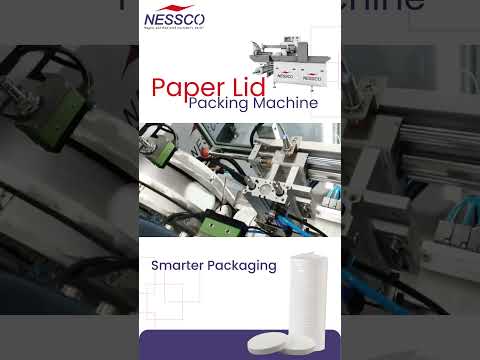 Nessco’s Paper Lid Packing Machine delivers excellence in every lid, every time.