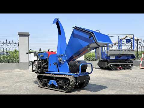 crawler type garden leaf shredder #shredder