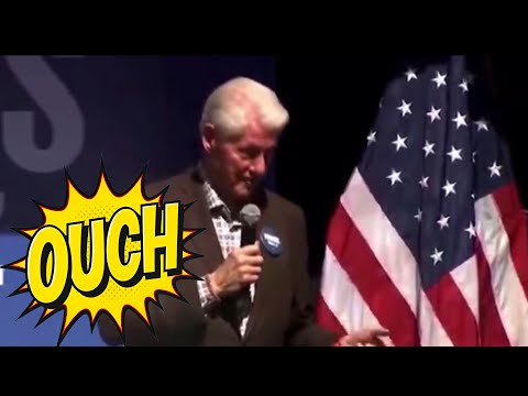 Bill CLINTON DESTROYS Marjorie Taylor whilst on Kamala campaign Trail