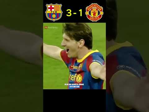 SAAT TIKI TAKA PEP GUARDIOLA PERMALUKAN SIR ALEX FERGUSON! Barcelona vs Manchester United 2011