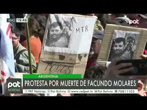 Internacional: Protestas por muerte de Facundo Morales