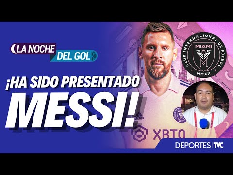 Lionel Messi es presentado de manera oficial con el Inter Miami de la MLS