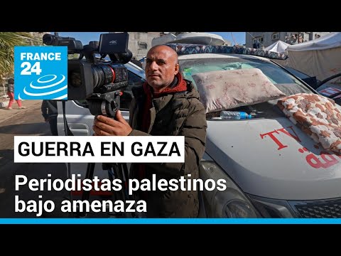 Periodistas palestinos están informando de un crimen de genocidio contra su pueblo • FRANCE 24