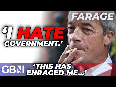 Nigel Farage 'ENRAGED' at smoking ban WARNING it will 'KILL traditional pubs': 'I HATE government!'