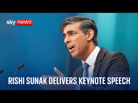 Watch live: Prime Minister Rishi Sunak delivers speech at Global Investment Summit