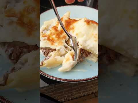 مكرونة بالبشاميل #shorts