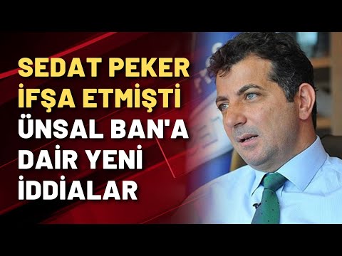 SEDAT PEKER İFŞA ETMİŞTİ: Eski AKP'li Turhan Çömez'den Ünsal Ban'a dair çok konuşulacak iddia