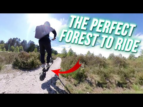 Pushing the limits with the Kaabo Mantis and Dualtron Ultra in the Forest!