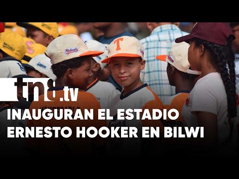 Inauguran rehabilitación del estadio Ernesto Hooker en Bilwi - Nicaragua