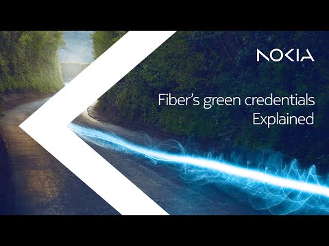 Fiber broadband’s low energy consumption credentials