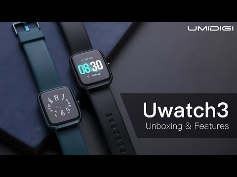 UMIDIGI Uwatch3: Unboxing Your Fashionable Fitness Companion