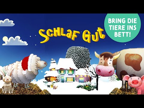 Schlaf Gut WINTER VERSION 🐑 Gute Nacht Geschichte zum Einschlafen mit Tieren auf dem Bauernhof