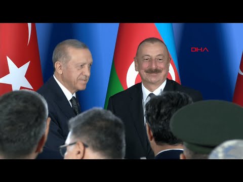 #CANLI Cumhurbaşkanı Erdoğan ve Azerbaycan Cumhurbaşkanı Aliyev ortak açıklama yapıyor