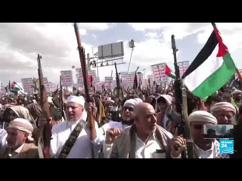 Yemen: miles de seguidores de los hutíes salieron a las calles para apoyar a los palestinos