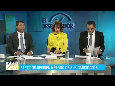 Partidos definen método de elección de sus candidatos