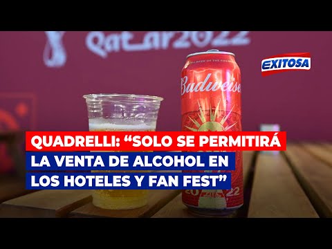 Sebastián Quadrelli: Solo se permitirá la venta de alcohol en los hoteles y 'Fan Fest'