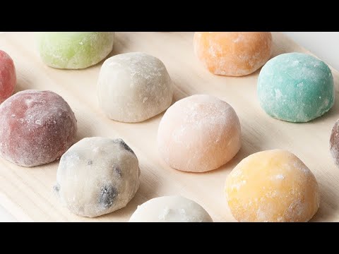 こころ躍るカラフルな大福餅、 Colorful and exciting Japanese sweets with over 30 playful, unconventional flavors