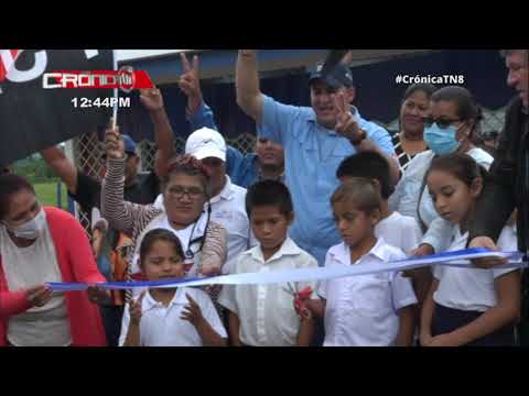 Caribe Norte: MINED inaugura remodelación del colegio Modesto García - Nicaragua