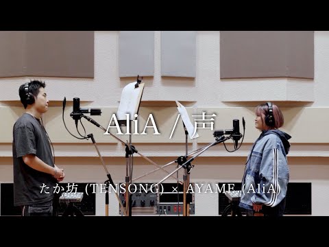 AliA / 声 | たか坊 (TENSONG) × AYAME (AliA)
