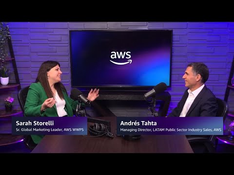 AWS Behind the Cloud: Meet Andrés Tahta, Latin America Executive | Amazon Web Services