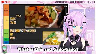 Japanese VTuber talks about her favorite Indonesian food