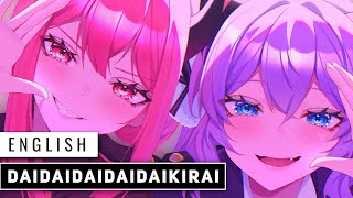 Daidaidaidaidaikirai (English Cover)【JubyPhonic + @rachie】ダイダイダイダイダイキラ