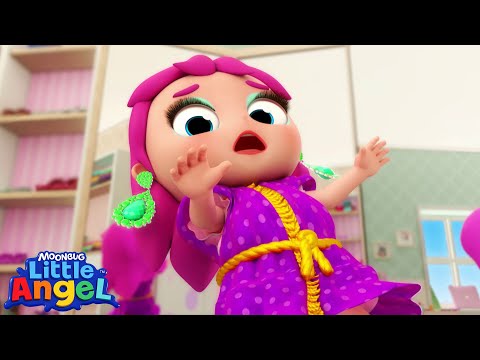 Be a Princess For a Day 💕👑 | Little Angel Color Songs & Nursery Rhymes | Learn Colors & Shapes