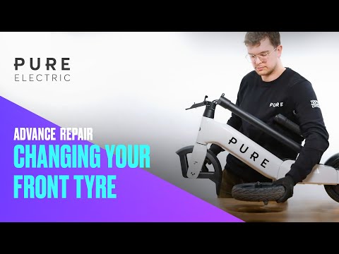 Changing your front tyre | Pure Advance & Pure Advance Flex
