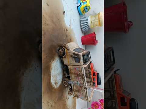 when I go to jammu I found a Dirty truck #cleaning #diy #toys
