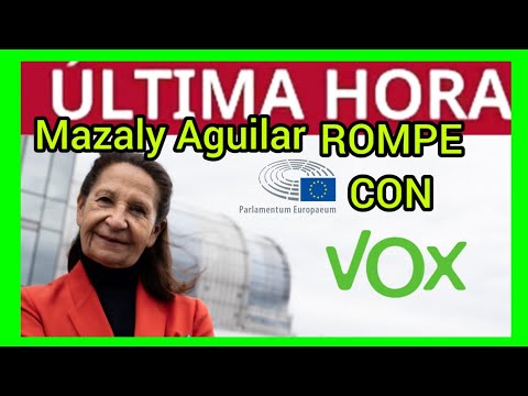 #ÚLTIMAHORA - Mazaly Aguilar SE VA DE VOX