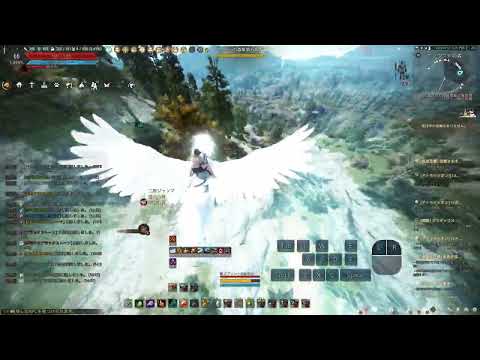 【黒い砂漠】微睡馬クログダル (カーマスリビア ～ ハイデル走行）