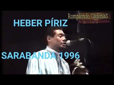 HEBER G. PÍRIZ. TAMBORILERO. SARABANDA 1996. TEATRO DE VERANO.