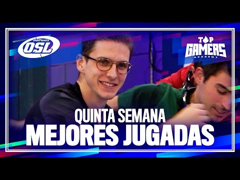 Las MEJORES JUGADAS de la QUINTA SEMANA | TOP GAMERS ACADEMY