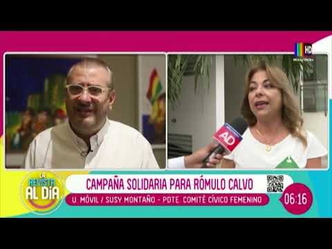 Campaña solidaria por Rómulo Calvo