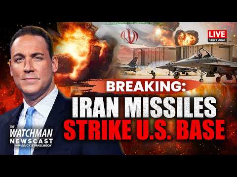 Iran Missile BARRAGE Targets U.S. Base; Israel ADVANCES in Lebanon | Watchman Newscast LIVE