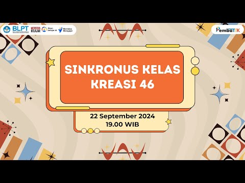 Sinkronus PembaTIK lv 3 Kelas Kreasi 46 – 2024